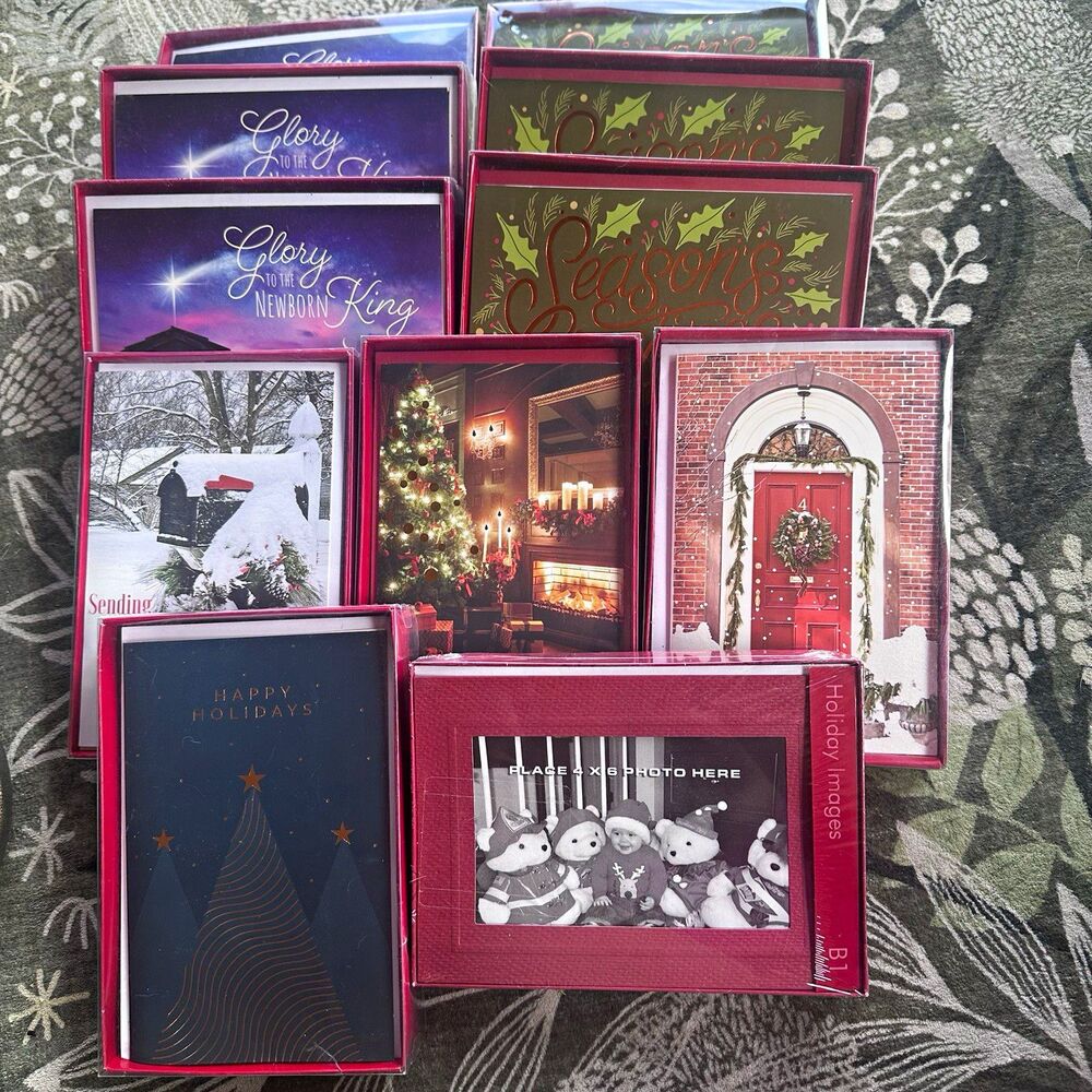 11 New Sealed Boxed Christmas Holiday Card Sets Recollections Target Religious